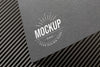 Minimal Composition With Company Branding Card Mock-Up Psd
