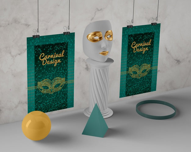 Minimal Decorations For Carnival Psd