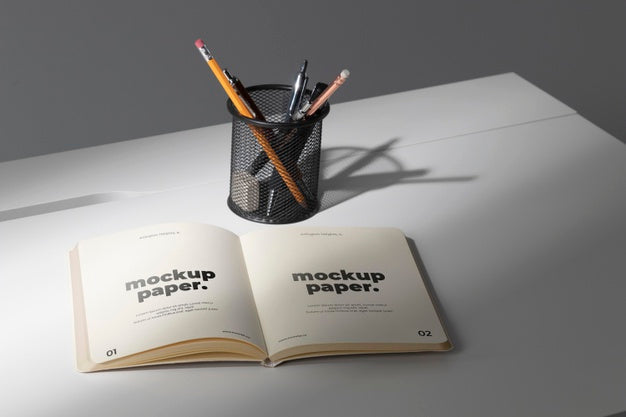 Minimal Desktop Workspace Mock-Up Design Psd