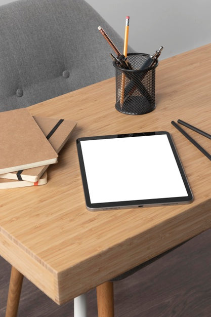 Minimal Desktop Workspace Mock-Up Design Psd