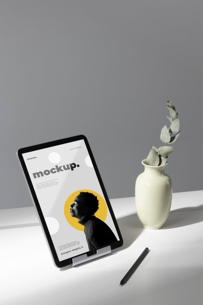 Minimal Desktop Workspace Mock-Up Design Psd