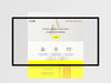 Minimal Flat Website Presentation Mockup