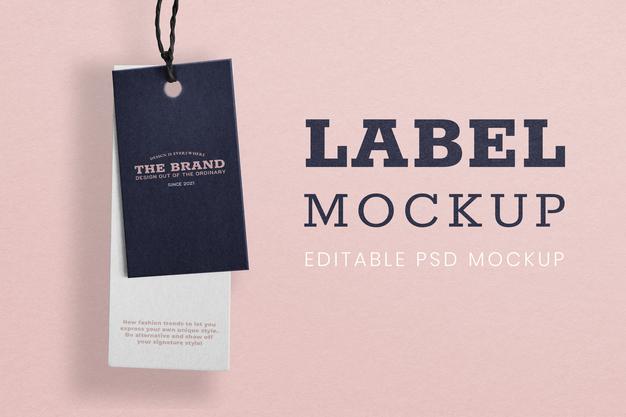 Minimal Shirt Design With Price Tag Psd