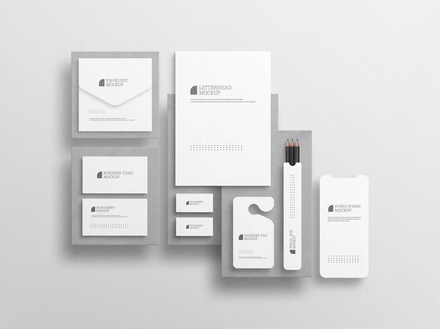 Minimal Stationary Set Mockup Psd