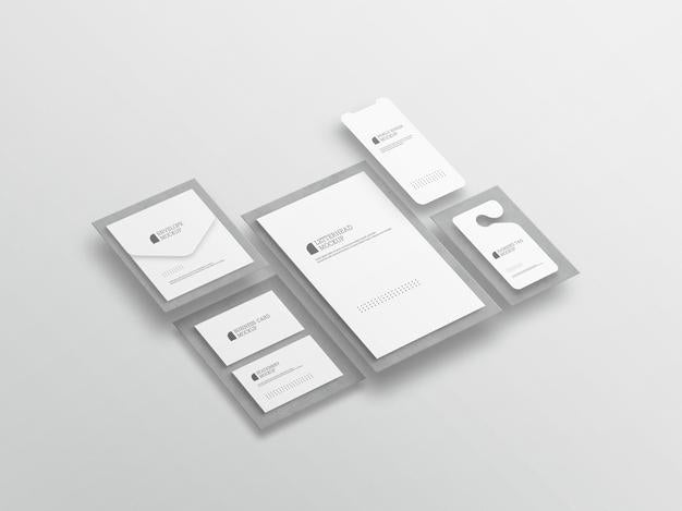 Minimal Stationary Set Mockup Psd