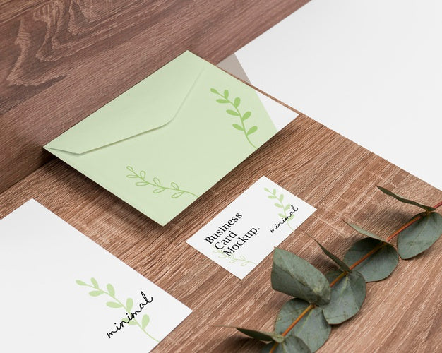 Minimal Stationery Arrangement High Angle Psd