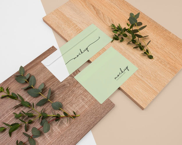 Minimal Stationery Arrangement High Angle Psd