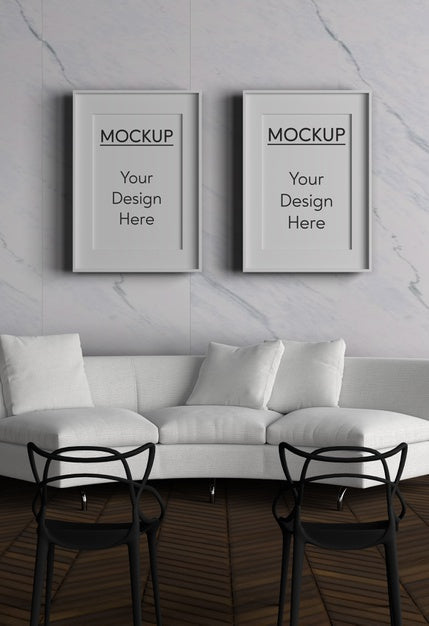 Minimalism Concept Interior Decoration Psd