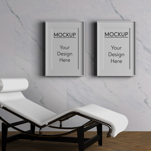 Minimalism Concept With Chair Psd