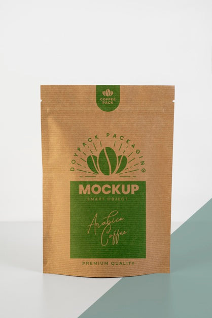 Minimalist Assortment Of Doypack Mock-Up Psd