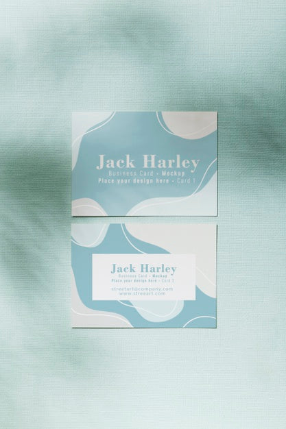 Minimalist Business Card Mockup Psd