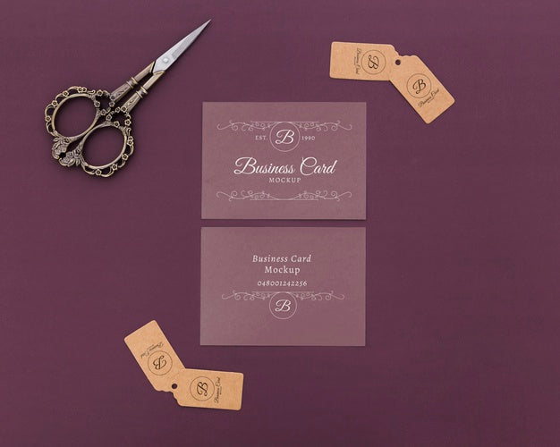 Minimalist Business Card Mockup Psd