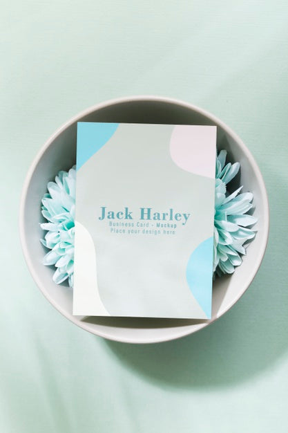 Minimalist Business Card Mockup Psd