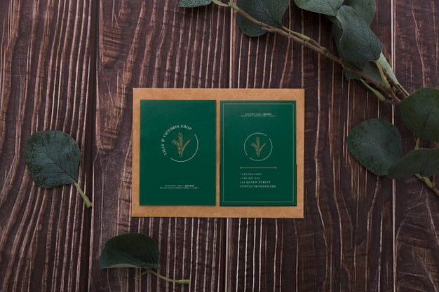 Minimalist Business Card Mockup Psd