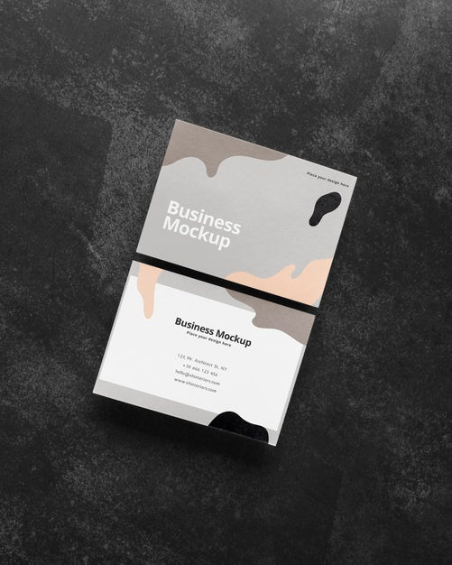 Minimalist Business Card Mockup Psd
