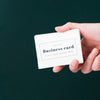 Minimalist Business Card Mockup Psd