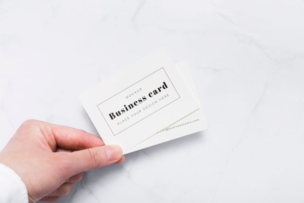 Minimalist Business Card Mockup Psd