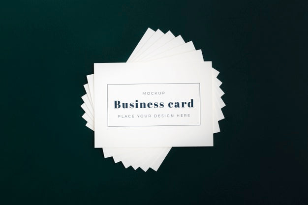 Minimalist Business Card Mockup Psd