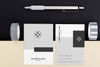 Minimalist Business Card Mockup Psd