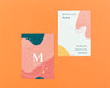 Minimalist Business Card Mockup Psd