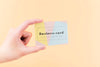 Minimalist Business Card Mockup Psd