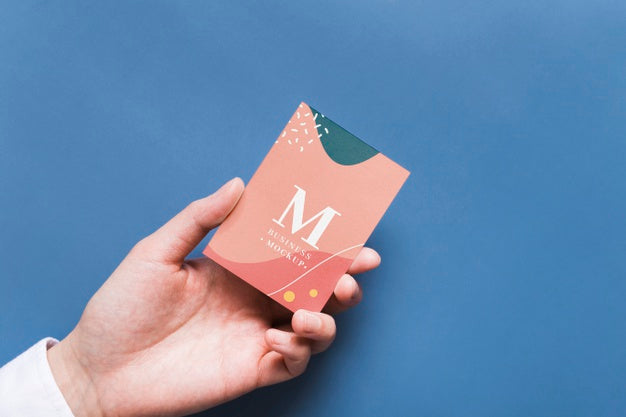 Minimalist Business Card Mockup Psd