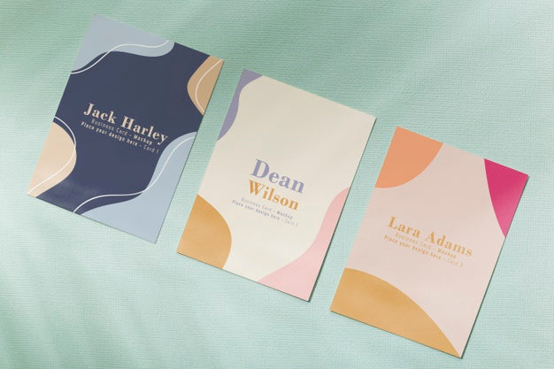 Minimalist Business Card Mockup Psd