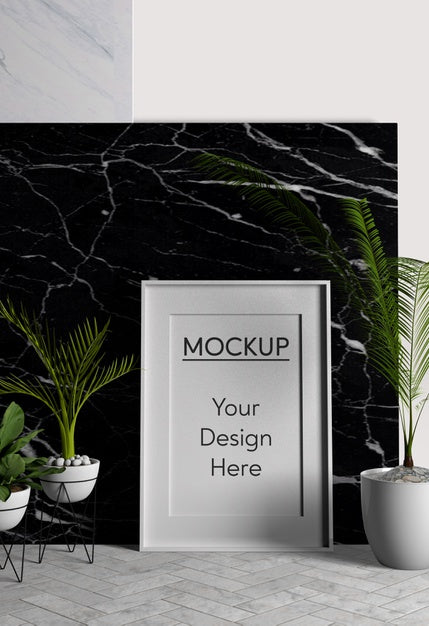 Minimalist Design Interior Arrangement Psd