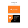 Minimalist Designer Business Card Template Psd
