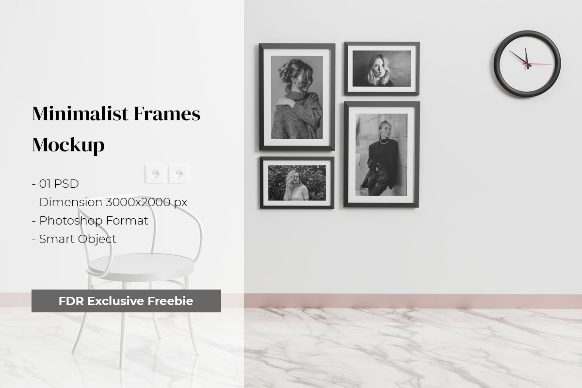 Minimalist Frame Mockup