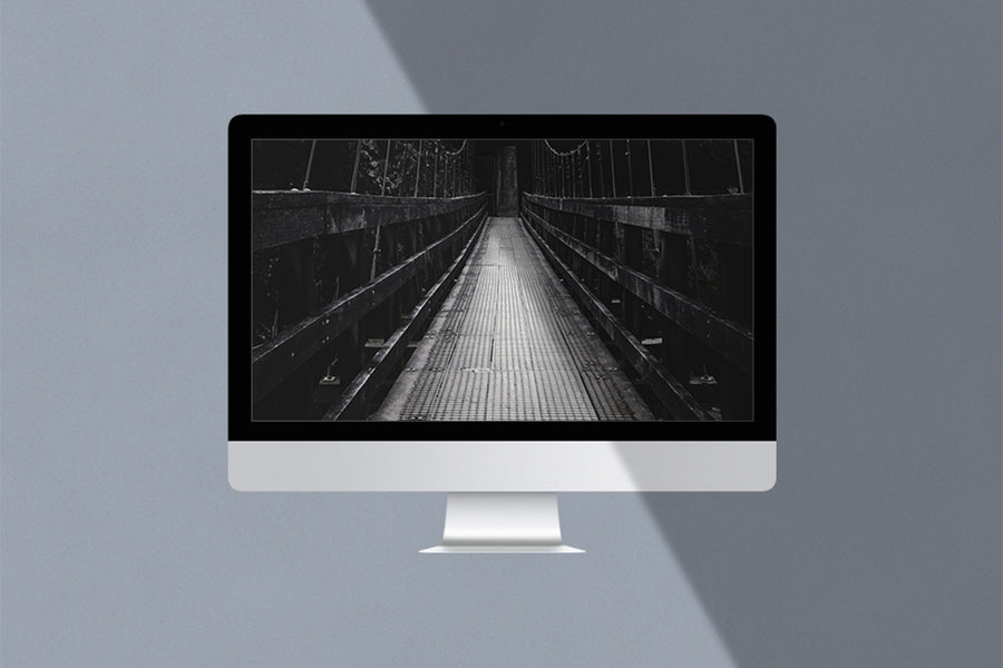 Minimalist Imac Mockup