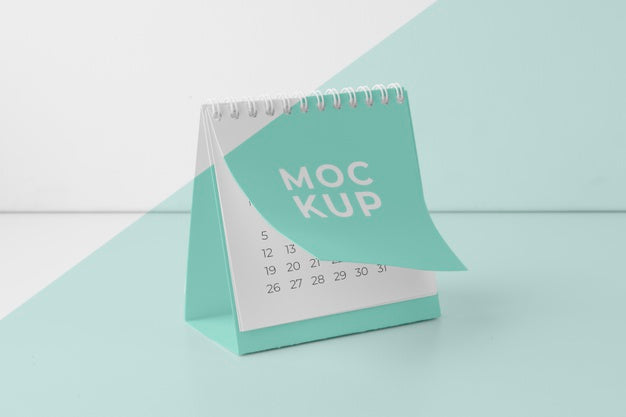 Minimalist Mock-Up Calendar Assortment Psd