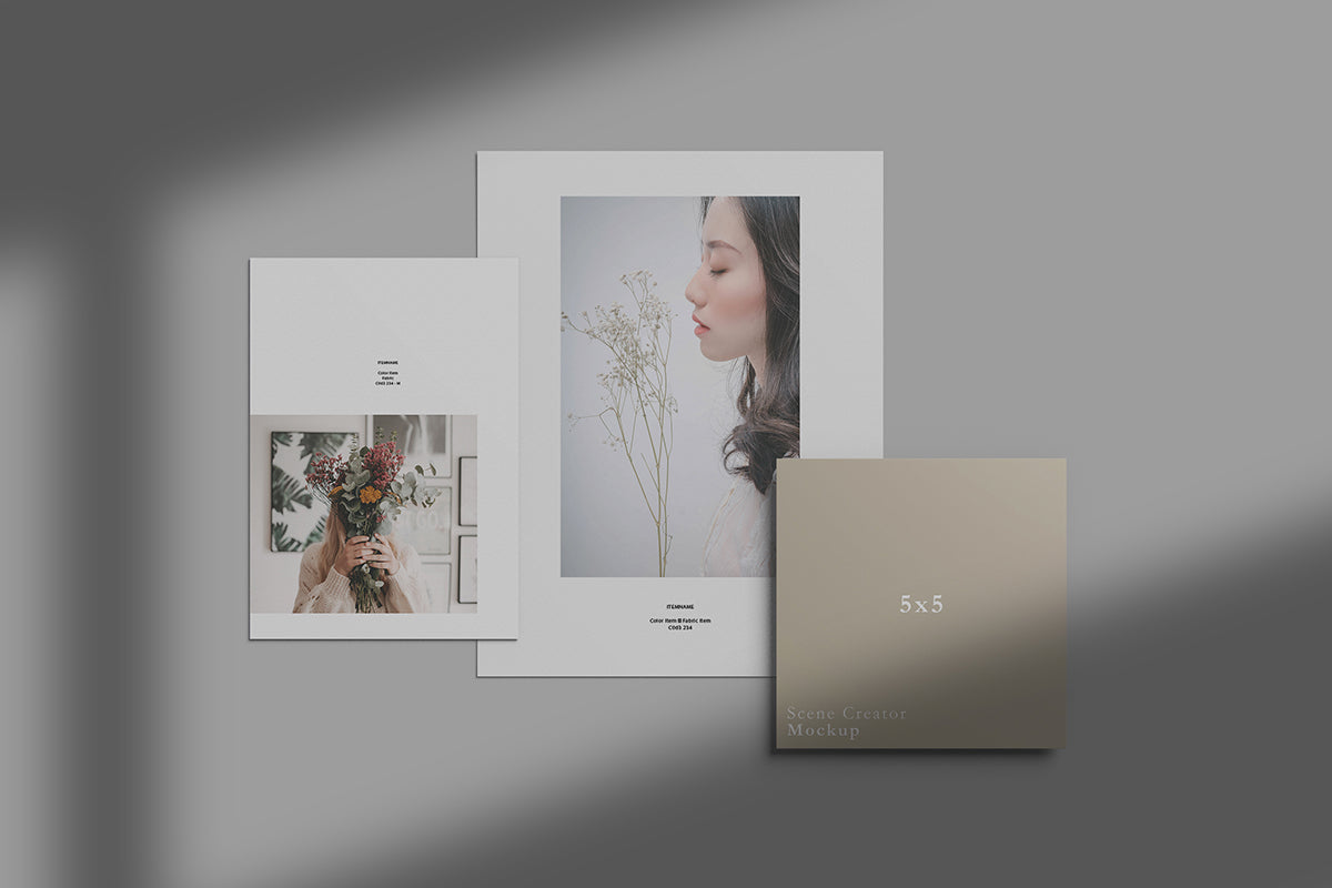 Minimalist Scene Creators Mockups