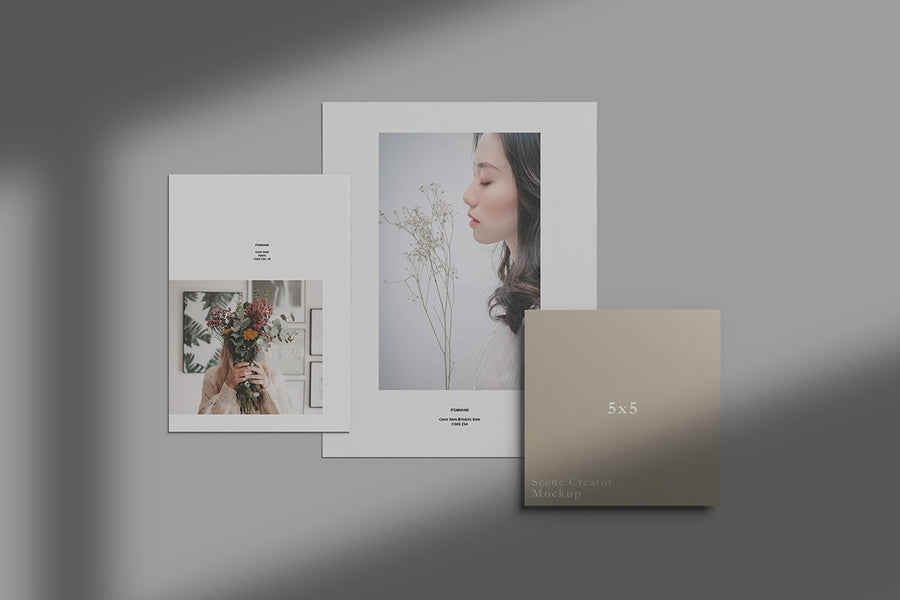 Minimalist Scene Creators Mockups