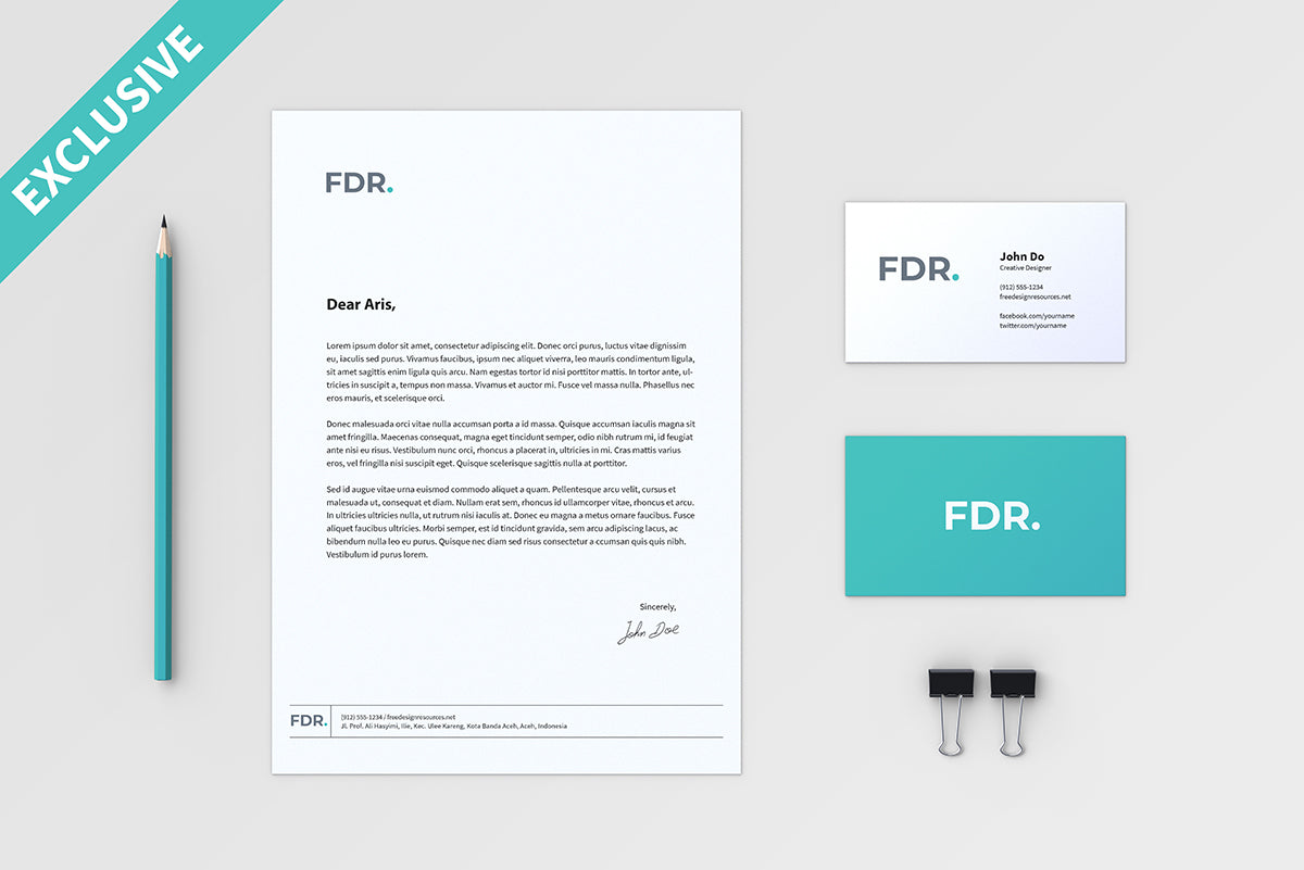 Minimalist Stationery Mockup Vol. 1