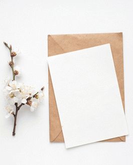 Minimalistic Invitation Mockup