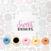 Mix Of Colorful Donuts And Coffee With Mock-Up Psd