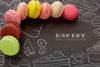 Mix Of Macarons With Mock-Up Psd