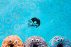 Mix Of Sprinkled Colorful Donuts With Psd