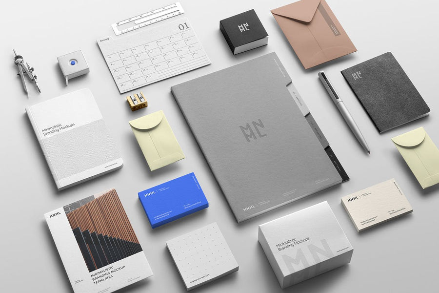 Mnml Branding Mockup