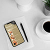 Mobile On Desk With Cup Of Coffee Psd