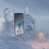 Mobile On Ice Block Light By Candle Psd