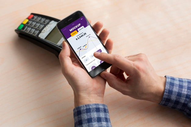 Mobile Payment App Mock-Up Psd