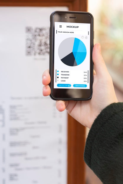 Mobile Payment Application Mock-Up Psd