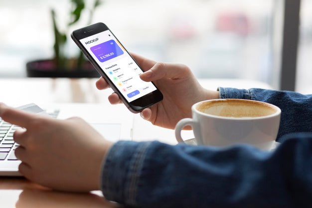 Mobile Payment Application Mock-Up Psd