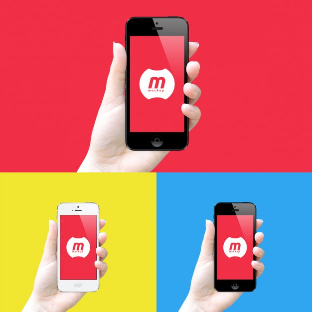 Mobile Phone Mock Up Design Psd