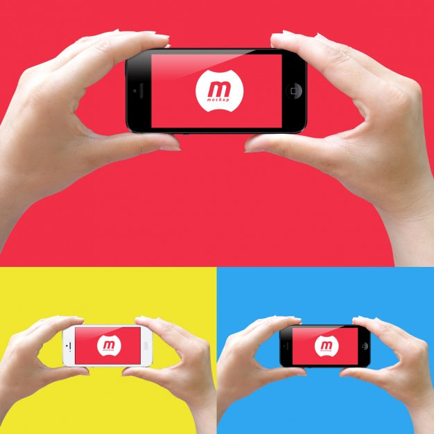 Mobile Phone Mock Up Design Psd