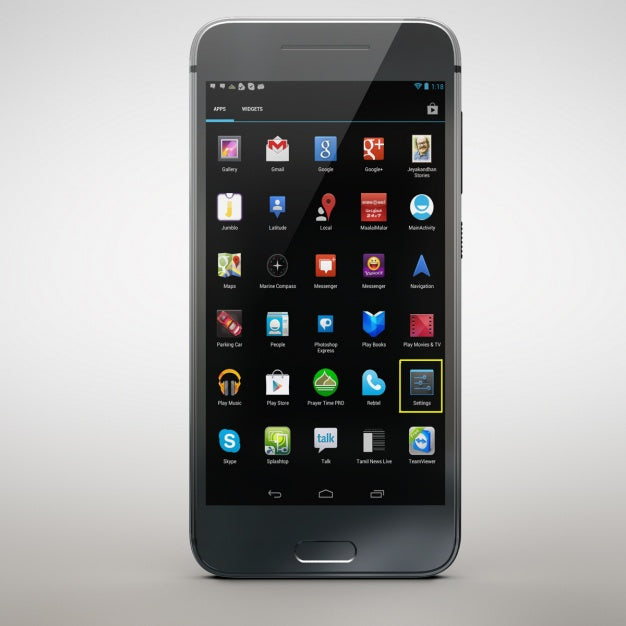 Mobile Phone Mock Up Design Psd