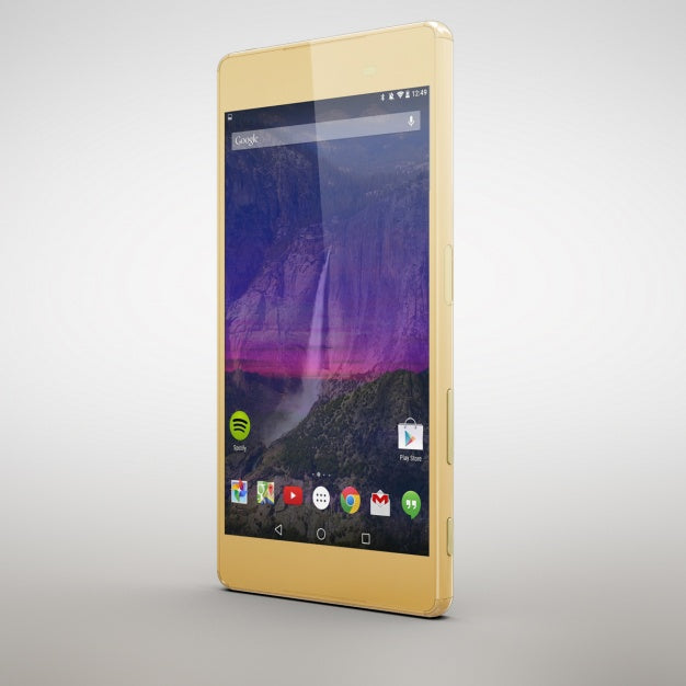 Mobile Phone Mock Up Design Psd