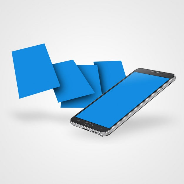 Mobile Phone Mock Up Design Psd